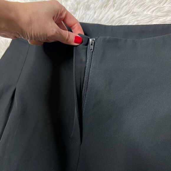 ABS by Allen Schwartz Pants Size Small Wide Leg Crop Trousers Stretch - Picture 4 of 12